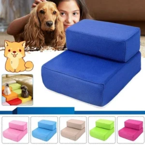 1Pc 2-Step Folding Pet Ladder Doggy Dog Cat