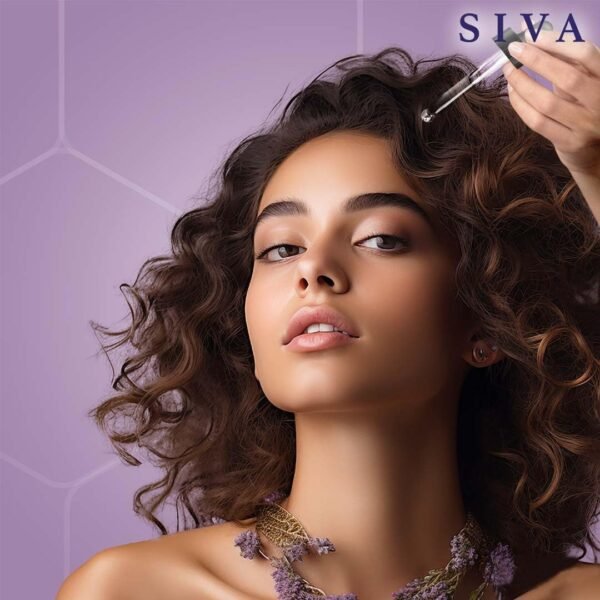 SIVA Lavender Essential Oil - 4 Fl Oz – Natural Lavender Oil - for Diffuser, Face, Skin Care, Aromatherapy, Hair Care, Scalp and Body Massage - with Dropper - Image 5