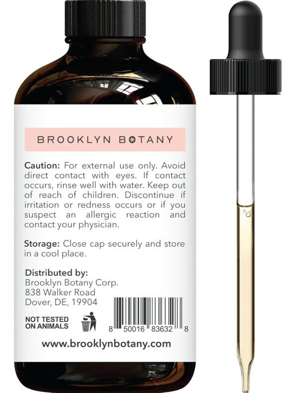 Brooklyn Botany Peppermint Essential Oil - Huge 4 Fl Oz - 100% Pure and Natural - Premium Grade with Dropper - for Aromatherapy and Diffuser - Image 3