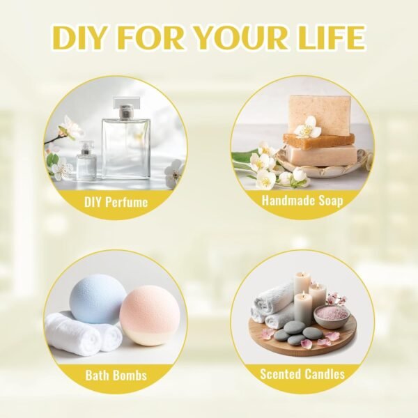 EVOKE OCCU Vanilla Essential Oil for Relaxation in The Home Office Living Room, Add to Diffuser Candle Soap - 4 Fl Oz - Image 4