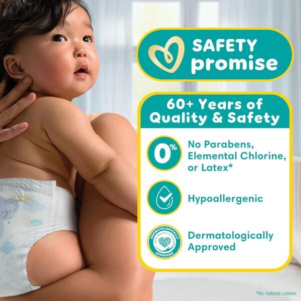 Pampers Baby Diapers - Swaddlers - Size 5, 132 Count, Ultra Absorbent Disposable Infant Diaper - Image 3