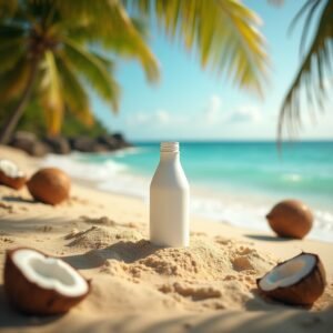 Coconut Dream a luxurious perfume bottle