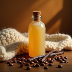 Vanilla Velvet a luxurious perfume bottle