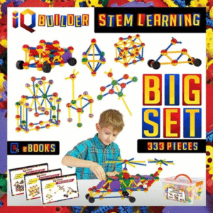 IQ BUILDER STEM Learning Toys Creative Construction
